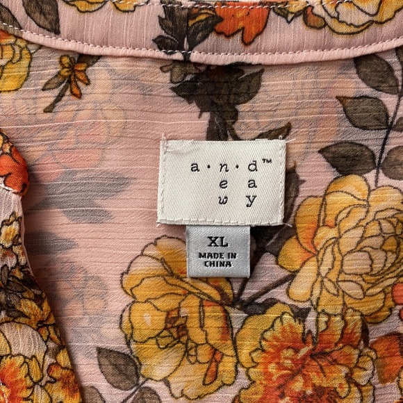 A new day Sleeveless Tunic Top Size XL - Picture 7 of 8